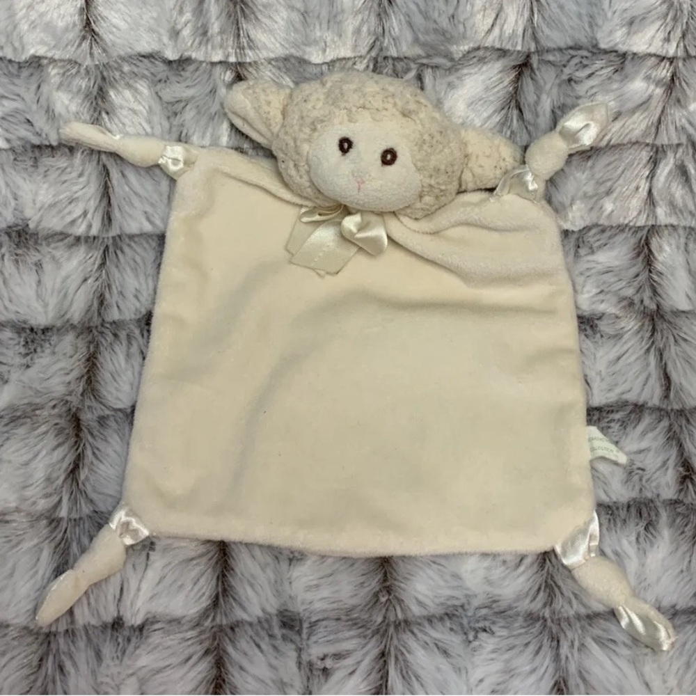 Bearington Baby Collection Lamb Security blanket lovey